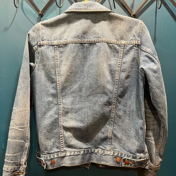 Madewell Medium Wash Fitted Jean Jacket M - Picture 2 of 5